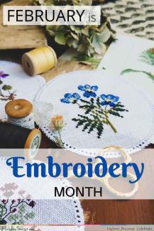 Embroidery Month