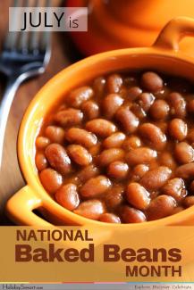 July is National Baked Beans Month