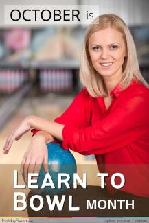October is Learn to Bowl Month