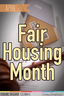 April is Fair Housing Month