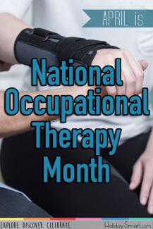 April is National Occupational Therapy Month
