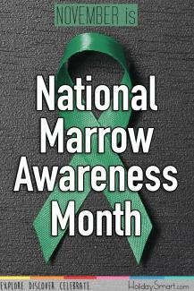 November is National Marrow Awareness Month