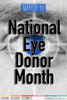 March is National Eye Donor Month