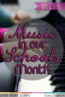 March is Music in our Schools Month