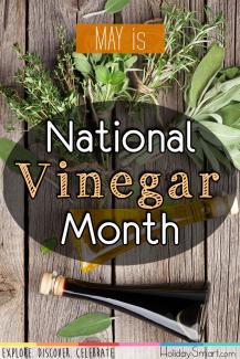 May is National Vinegar Month