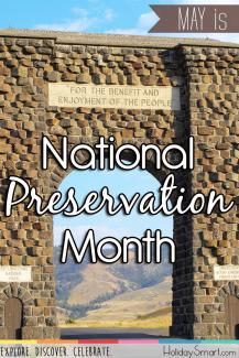 May is National Preservation Month