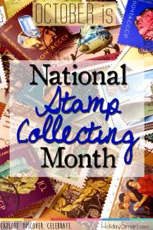 NATIONAL STAMP COLLECTING MONTH  October - National Day Calendar