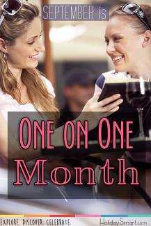 September is One on One Month!