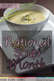 January is National Soup Month