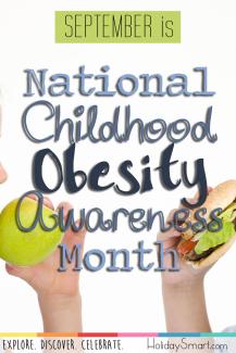 September is National Childhood Obesity Awareness Month