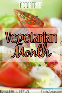 October is Vegetarian Month