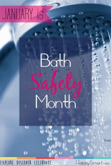 January is National Bath Safety Month