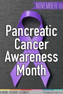 November is Pancreatic Cancer Awareness Month