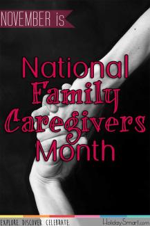 November is National Family Caregivers Month