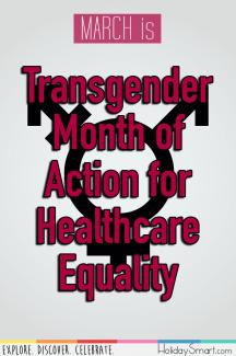 March is Transgender Month of Action for Healthcare Equality
