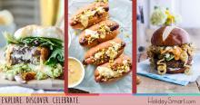 24 Burgers and Sandwiches Perfect for a July 4th Party