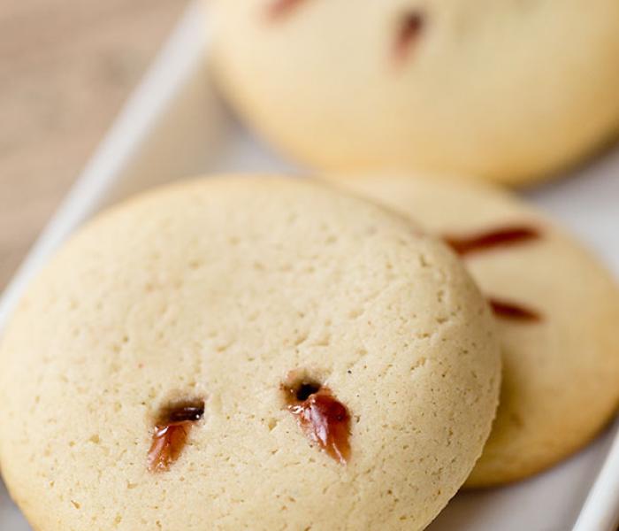 Vampire Bite Sugar Cookies