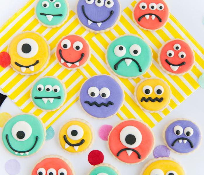 Monster Sugar Cookies