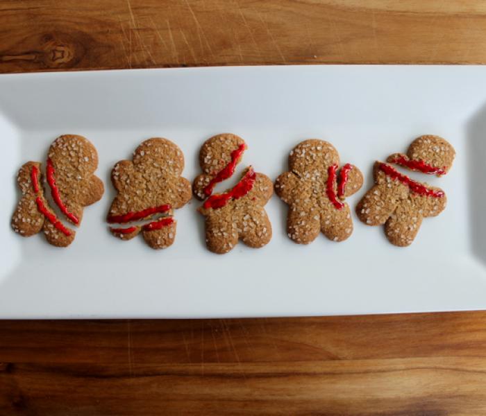 Gingerbread Massacre Cookies