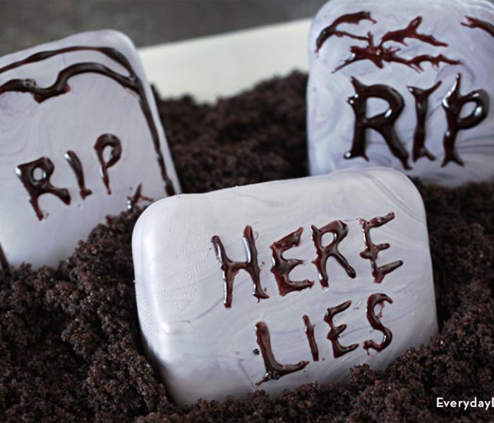 Gravestone Cookies
