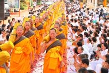 Kathina Buddhist Ceremony of Robes
