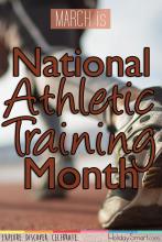 March is National Athletic Training Month
