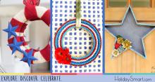 15 Patriotic DIY Wreaths for The 4th of July