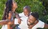 laughing family