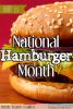 May is National Hamburger Month