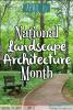 April is National Landscape Architecture Month