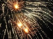New Year's Eve Fireworks in Guatemala