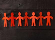 Orange people