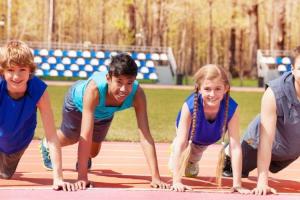 Teenager Workout Day